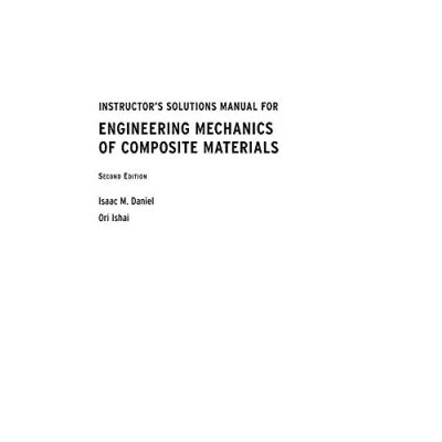 Afbeelding van Engineering Mechanics of Composite Materials