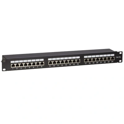 Afbeelding van DSIT CAT5e FTP patchpaneel 24 poorts