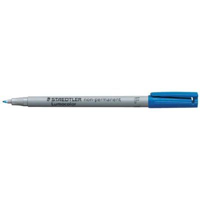 Afbeelding van Viltstift Staedtler Lumocolor 316 non permanent F blauw