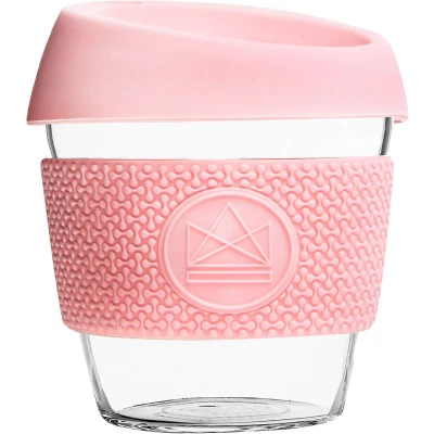 Afbeelding van Neon Kactus Pink Flamingo Glass Cup 220ml
