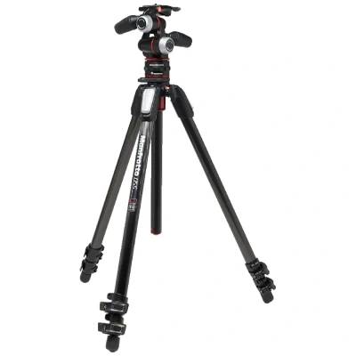 Afbeelding van Manfrotto 055 Carbon 3 Section Tripod Kit