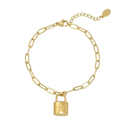 Afbeelding van Armband Little Lock Yehwang One size Goud