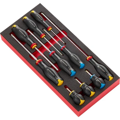 Afbeelding van Facom MODM.AT5 schroevendraaiers Foam module 10PCE STD, Actie 2020