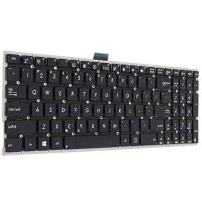 Afbeelding van Vervangende Toetsenbordtoetsen, 102 Toets Key Cap Set voor ASUS K555, X555L, R556L, F555L, D4010, A555L Laptop Toetsenbord