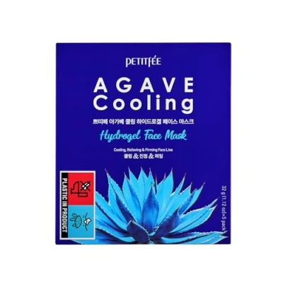 Afbeelding van Petitfee Agave Cooling Hydrogel Face Mask Pack
