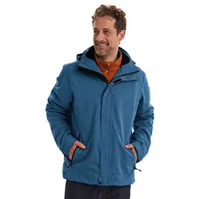 Afbeelding van Killtec heren zomerjas Xenios jeansblauw maat 4XL