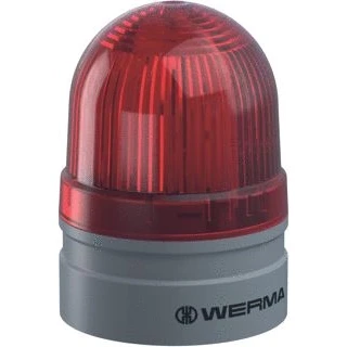 Afbeelding van Werma Signaltechnik Signaallamp Mini TwinFLASH 24VAC/DC RD 260.120.75 Rood 24 V/DC