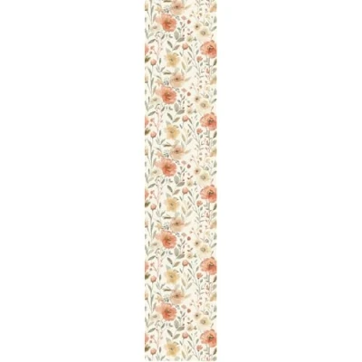 Afbeelding van Papier peint intissé pré encollé FLEURS VINTAGE COQUELICOTS 1 rouleau de 300x60cm