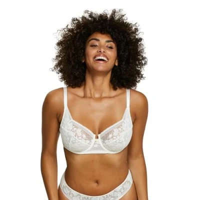 Afbeelding van Sans Complexe Suzie klassieke beugelbeha voor dames, Ivoor, 95F