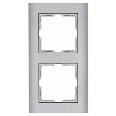 Afbeelding van Kopp Athenis 402647083 Inbouw vochtige ruimte, 2 voudig, staalkleurig