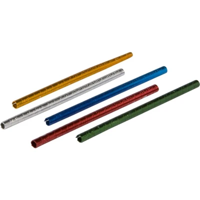 Afbeelding van Hm Kanarie Ringen Zak A 100 stuks Assorti 5x20 stuks, Aluminium vogelringen 3 mm