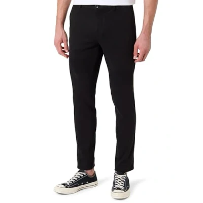 Afbeelding van Scotch &amp; Soda CORE MOTT Tailored Chino, Heren, Maat: 36x32, Black