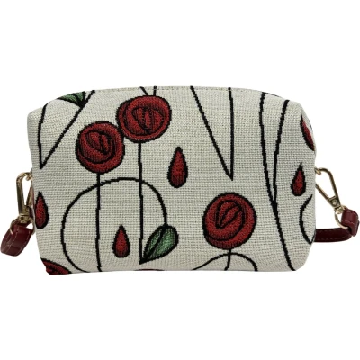 Afbeelding van Mini tasje Simple rose Roos Charles Rennie Mackintosh