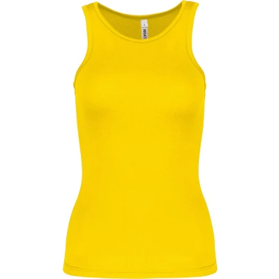 Afbeelding van PROACT Damessporttop PA442 True Yellow