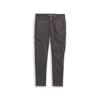 Afbeelding van TOM Tailor Cargobroek, Heren, Maat: 29x32, Tarmac grey