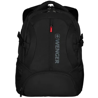 Afbeelding van Wenger Transit Deluxe Laptop Backpack 16 Inch Black Rugzak