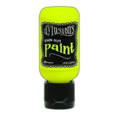 Afbeelding van Ranger Dylusions Paint Flip Cap Bottle 29ml Lemon Drop DYQ70528 (02 20)