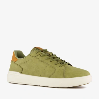 Afbeelding van Blue Box heren sneakers groen Maat 44 Uitneembare zool