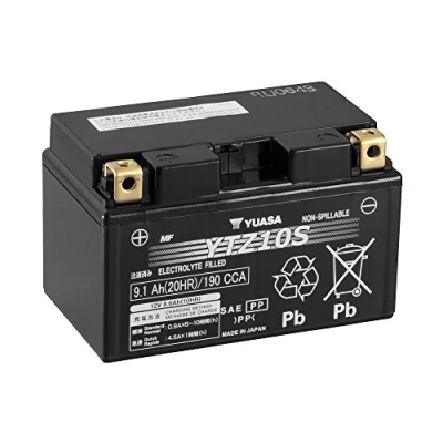 Afbeelding van Batterij Yuasa YTZ10S voorgeladen, compatibel met Yamaha MT 09 MT09 Tracer XSR 900
