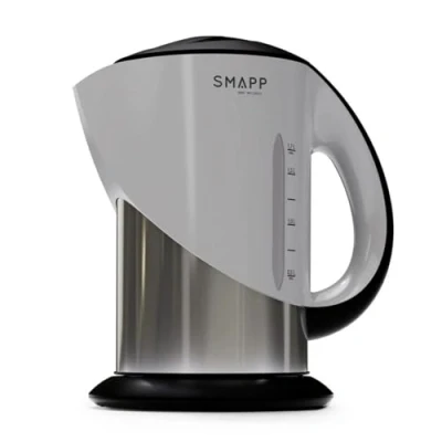 Afbeelding van SMAPP Waterkoker 442.3, zwart, grafiet, zilver, roestvrij staal, 2200 W, 1,7 l