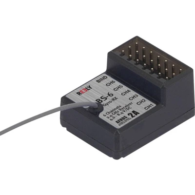 Afbeelding van Reely BS 6 kanaals ontvanger 2,4 GHz Stekkersysteem JR