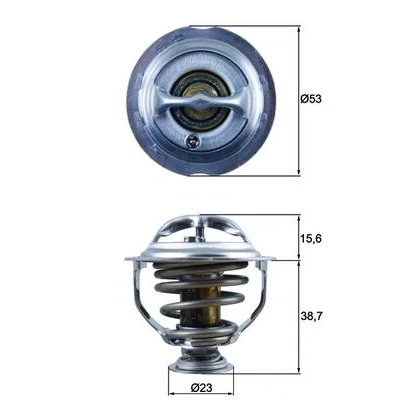 Afbeelding van Mahle Original Thermostaat TX 123 95D