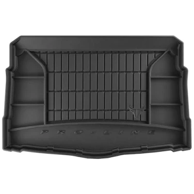 Afbeelding van M MOTOS Rubberen kofferbakmatten voor Volkswagen Golf VIII vanaf 2019 Verbeter uw reiscomfort met antislipmat Auto TM Vloermatten alle weersomstandigheden, bescherming tegen vuil