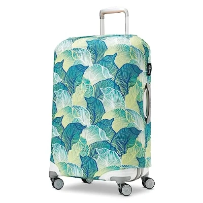 Afbeelding van Samsonite Bedrukte bagagehoes, Bladprint, M, bagagehoes