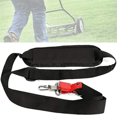 Afbeelding van Calayu Grastrimmerriem, nylon schouderriem, bosmaaier, verstelbare draagriem, grastrimmer, bosmaaier