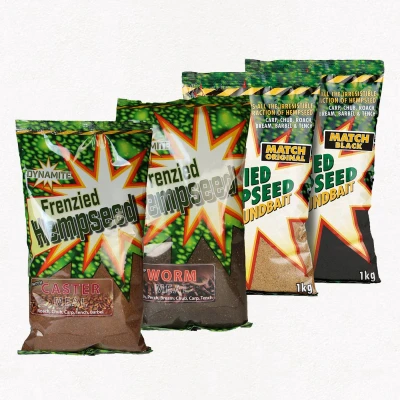 Afbeelding van Dynamite Baits Frenzied Hempseed 900gr Soort : Caster Meal 900g