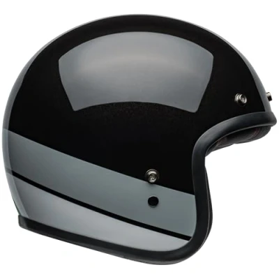 Afbeelding van Bell Custom 500 Black Flake Open Face Helmet L Maat Helm
