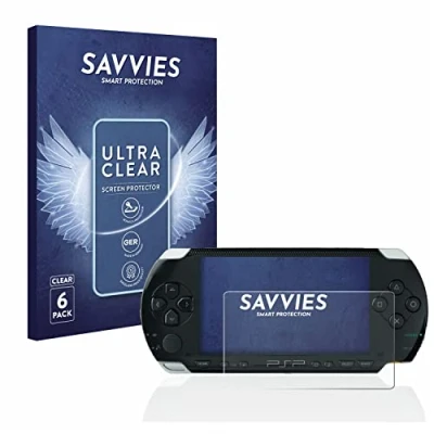 Afbeelding van Savvies (6 Stuks) Schermbeschermer voor Sony PSP 1000 Screen Protector Ultra Transparant