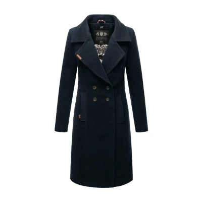 Afbeelding van Navahoo Mantel, Dames, Maat: Small, Dark blue