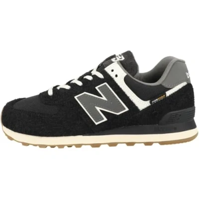 Afbeelding van New Balance Unisex Sneakers laag, Maat: 41, Black Leer/ synthetisch