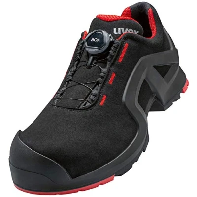 Afbeelding van Uvex 1 Support Halbschuhe S3 65672 Schwarz, Rot (65672) 48 (Weite 11)