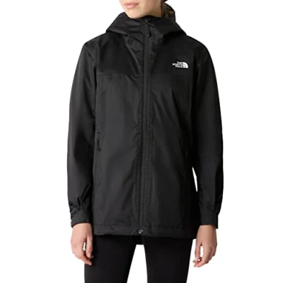 Afbeelding van The North Face Fornet jacka Dam Softshell utomhusjacka Windbreaker med ventilerande dragkedja och justerbar huva TNF BLACK, XL