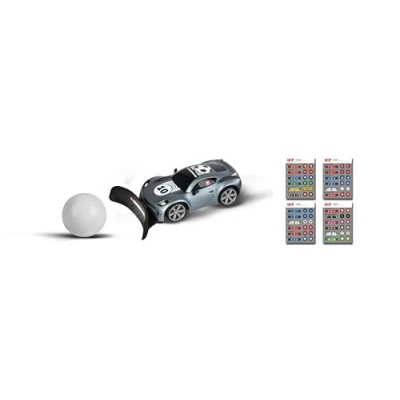 Afbeelding van 1:43 Carrera Mini RC Auto Voetbal Bundesliga Zwart 2,4GHz Model Kant en Klaar