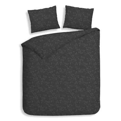 Afbeelding van Heckettlane Alloro Dekbedovertrek Lits jumeaux 240x200/220 cm Anthracite