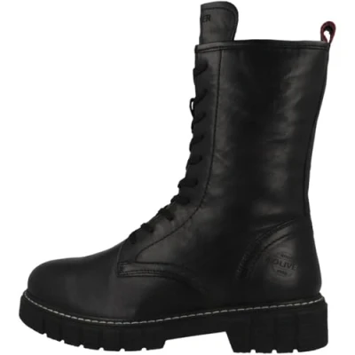 Afbeelding van s.Oliver Dames WL Lace Boot 5 26247 43 sneeuwlaarzen, zwart, 40 EU, EU