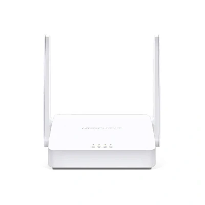 Afbeelding van MERCUSYS MW301R N300 WLAN router (300 Mbit/s 2,4 GHz, 2 x LAN poorten) voor aansluiting op kabel , DSL glasvezelmodem, access point modus