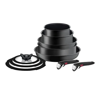Afbeelding van Tefal Pannenset L76491 Ingenio Ultimate (set, 10 delig)