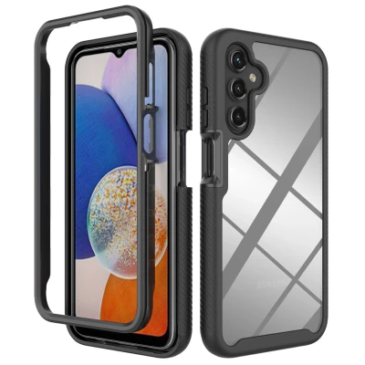 Afbeelding van Samsung Galaxy A15 (4G) Hoesje Kunststof iMoshion Backcover/Hardcase Zwart Telefoonhoesje