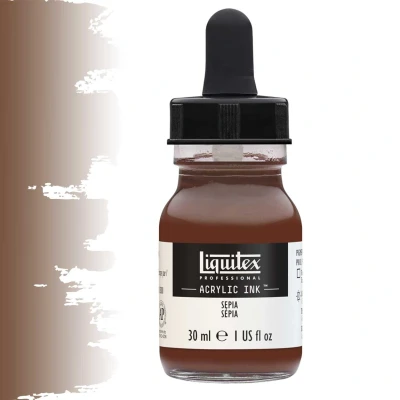 Afbeelding van Liquitex Professional Acrylic Ink! Sepia 30ml 609 4260609