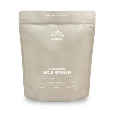 Afbeelding van Mattisson Bessen goji gedroogd pot 1 kilog
