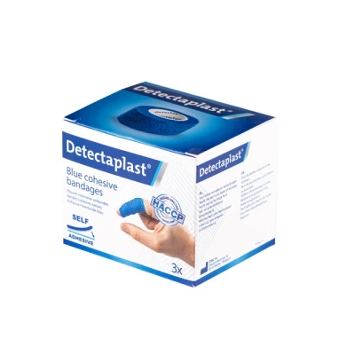Afbeelding van Detectaplast, Zelfklevend Pleister Blauw, HACCP, 2.5 cm x 4.5m, 3 stuks in verpakking