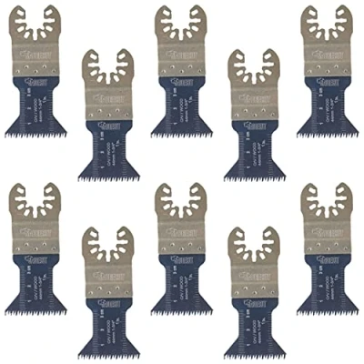 Afbeelding van 10 x SabreCut SP44J_10 44mm Fast Fit Japan Grove Cut Blades Compatibel met Dewalt, Stanley, Black en Decker, Bosch, Fein, Makita, Milwaukee, Einhell, Parkside, Ryobi, Worx Multi Tool