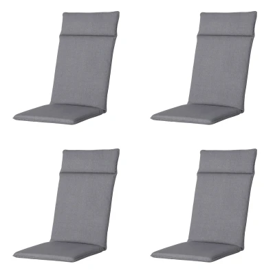 Afbeelding van Madison Kussen hoog 50x120 universeel outdoor Oxford grey 4 stuks