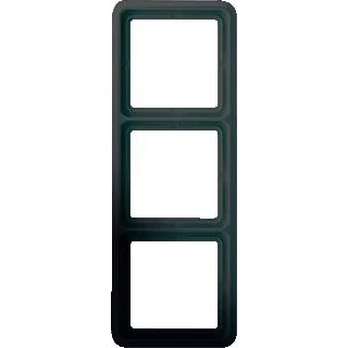 Afbeelding van JUNG AFDEKRAAM 3V ZWART 9005 CD583SW