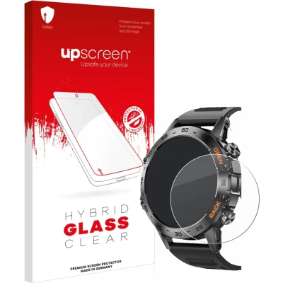 Afbeelding van upscreen Krasbeschermend glas, Smartwatch beschermfolie, Transparant