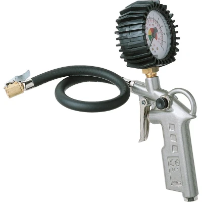 Afbeelding van Criko compressor bandenpomp Voor auto en motor Analoge meter Max 12 bar